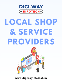 Illustration of local Shop and Service Provider Served by Digiway Infotech